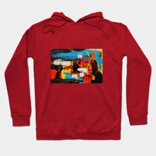 Summer city colors Hoodie